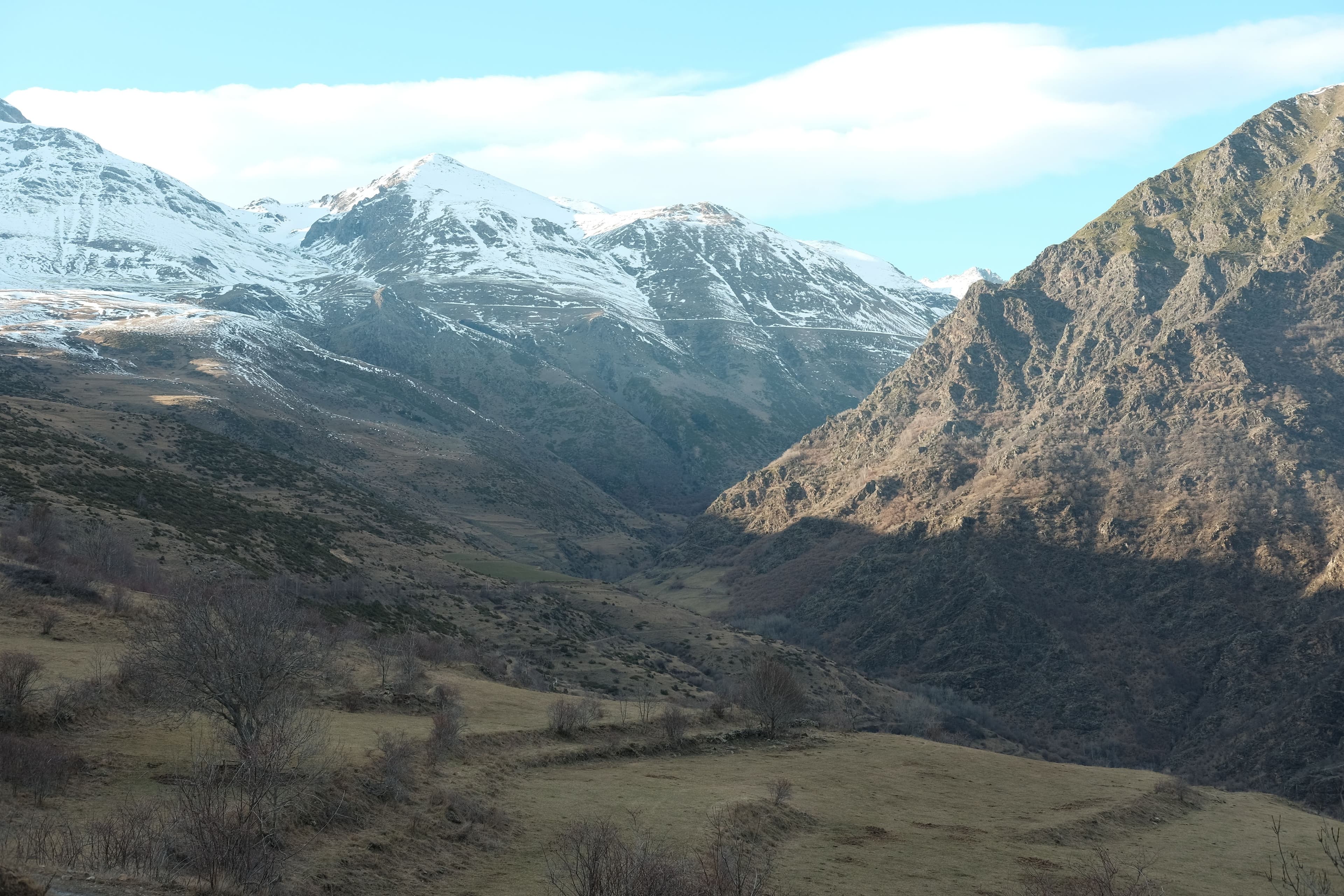 Panoramic mountains